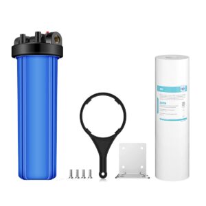 WHOLE HOUSE FILTER Big Blue 20” x 4.5” Sediment Filter& Oder Removal