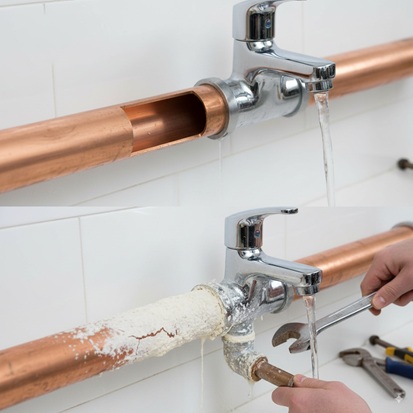 Reduced Plumbing Issues - Keeps pipes and fixtures free of mineral deposits, reducing costly repairs.